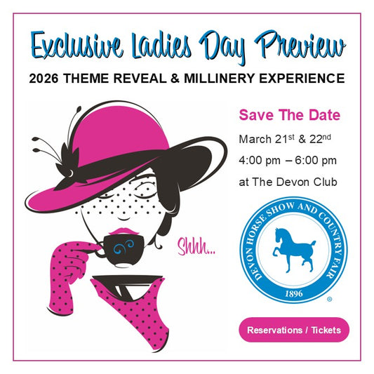 2026 Theme Reveal & Millinery Experience